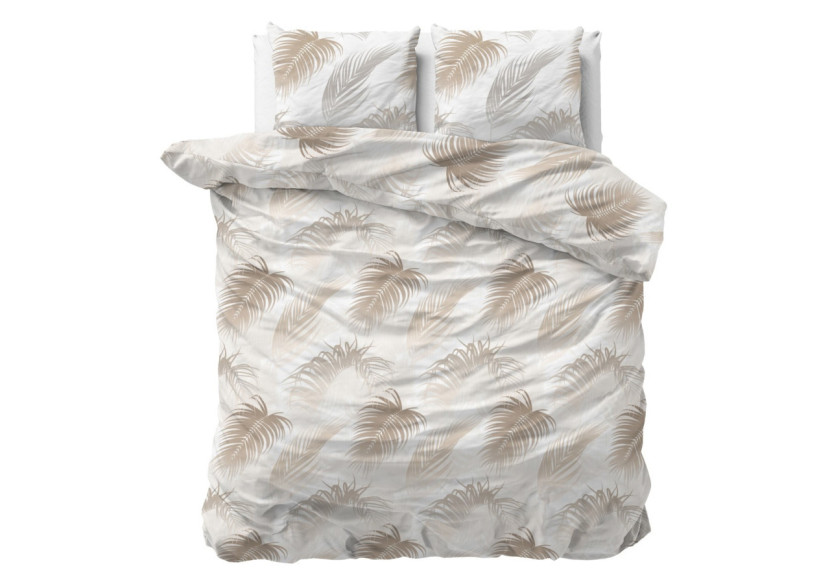 Housse de Couette Jayda Taupe - 240 x 220 cm, Luxe et Confort - 15026626 - Sleeptime