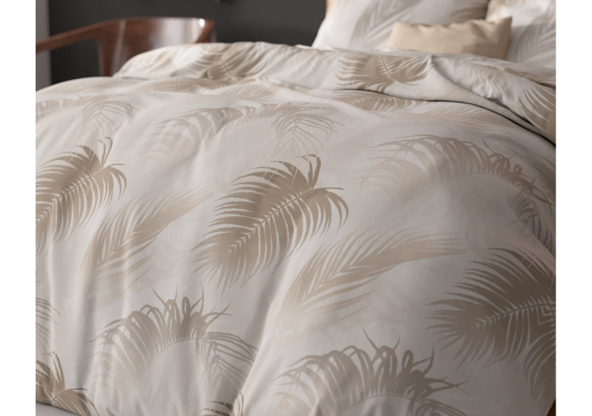 Housse de Couette Jayda Taupe - 240 x 220 cm, Luxe et Confort - 15026626 - Sleeptime