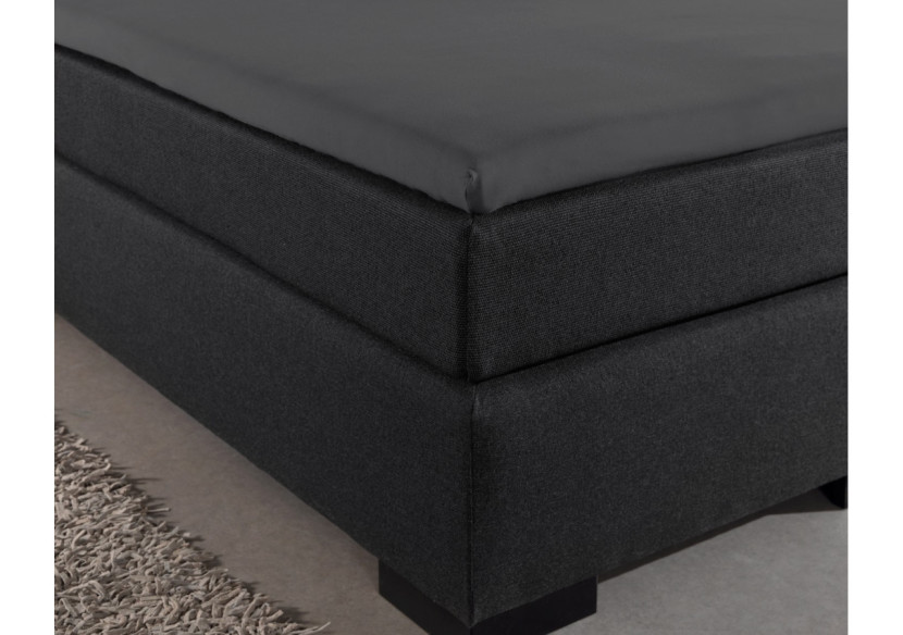 Housse de Matelas Jersey - Antracite 190/200 x 200/220 cm - 14016625 - Dreamhouse