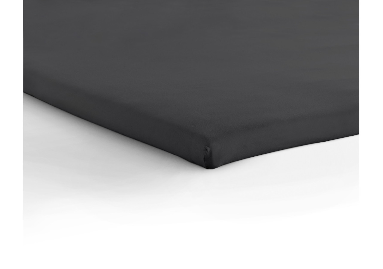 Housse de Matelas Jersey - Antracite 190/200 x 200/220 cm - 14016625 - Dreamhouse