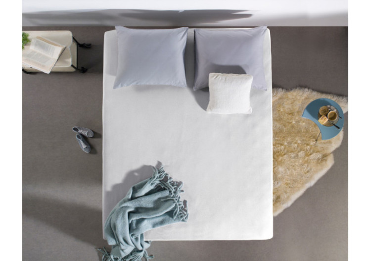 Housse de Matelas Jersey Blanc - 70/80/90 x 200/220 cm - 14016601 - Dreamhouse 2