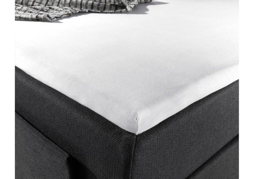 Housse de Matelas Jersey Blanc - 70/80/90 x 200/220 cm - 14016601 - Dreamhouse