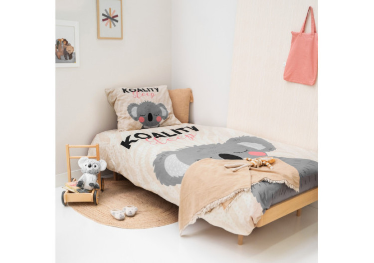 Housse de Couette Little Monster - Coton 135 x 200 cm - 17015786 - Royal Textile