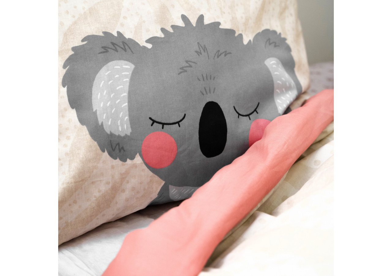 Housse de Couette Little Monster - Coton 135 x 200 cm - 17015786 - Royal Textile