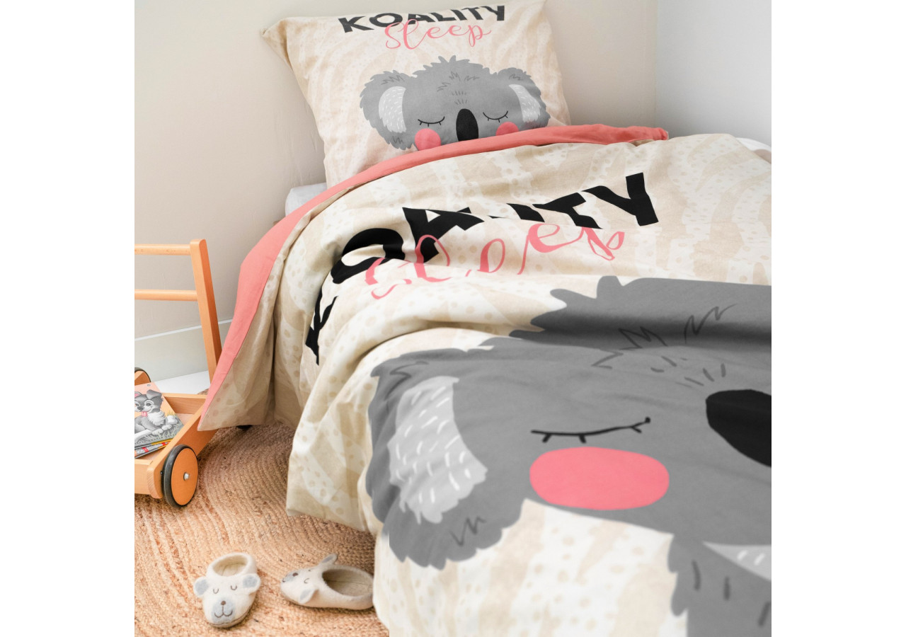 Housse de Couette Little Monster - Coton 155 x 220 cm - 17015787 - Royal Textile