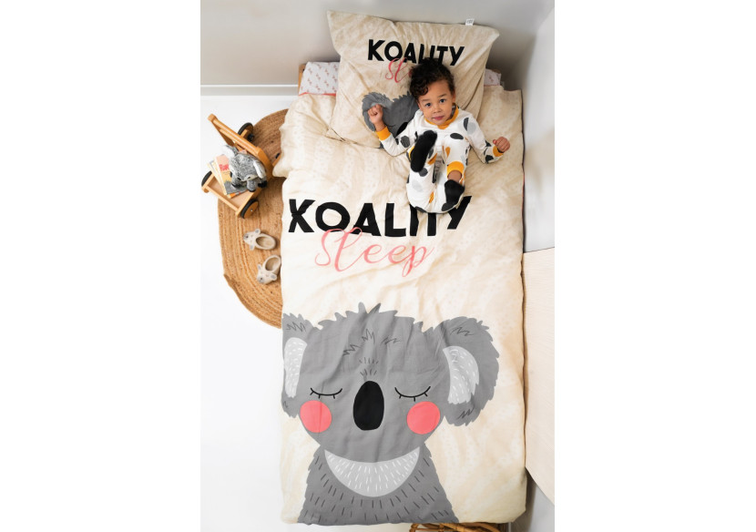 Housse de Couette Little Monster - Coton 155 x 220 cm - 17015787 - Royal Textile