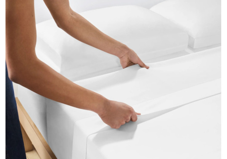 Laken Blanc - Dimensions 250 x 260 cm - 14015011 - Dreamhouse