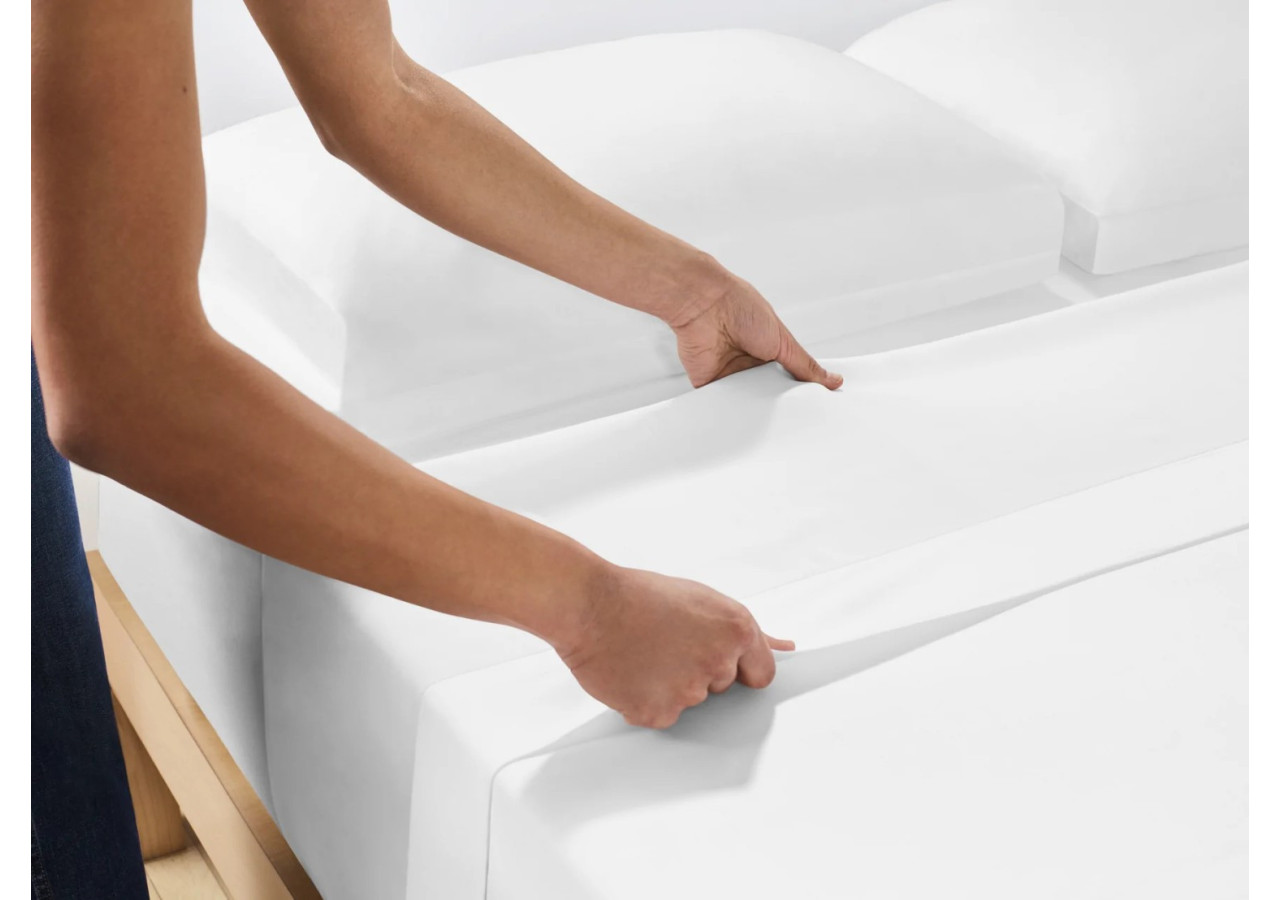 Laken Blanc - Dimensions 250 x 260 cm - 14015011 - Dreamhouse