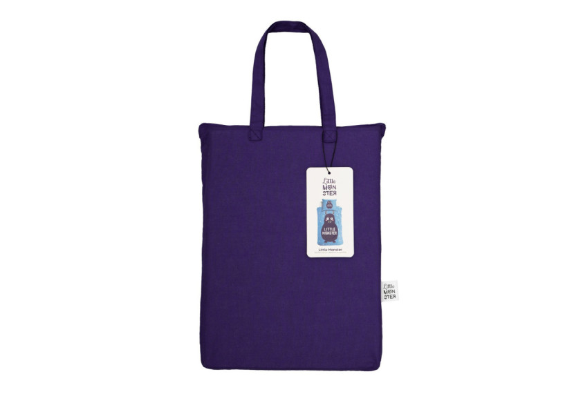 Housse de Couette Little Monster Bleu - Coton Respirant, 135 x 200 cm - 17015783 - Royal Textile