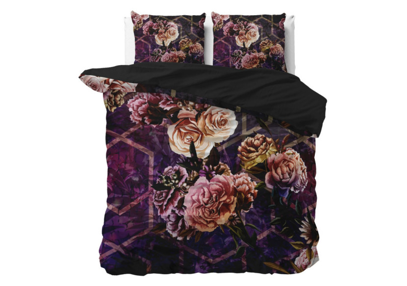 Housse de Couette Marise Paars - Élegante 200x220 cm - 17018260 - Sleeptime