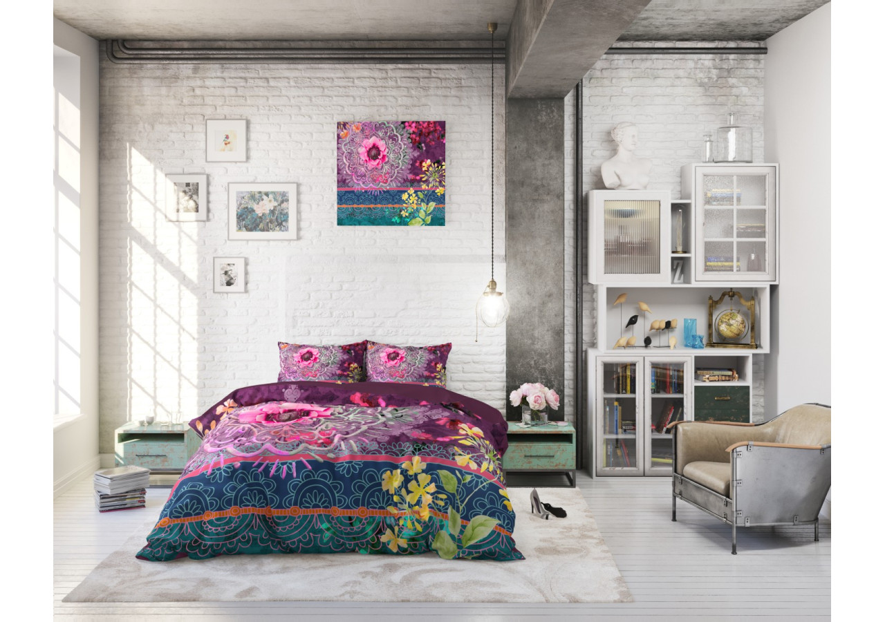 Housse de Couette Marjo Multi - Coton 240x220 cm - 14019690 - Dreamhouse