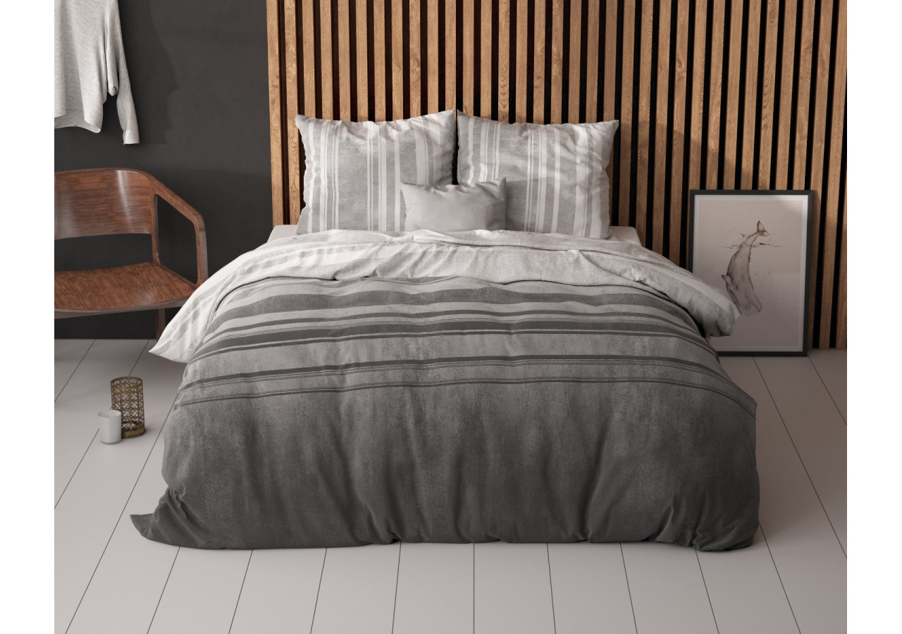 Housse de couette Moon Lights - Grise 240 x 220 cm - 15026692 - Sleeptime