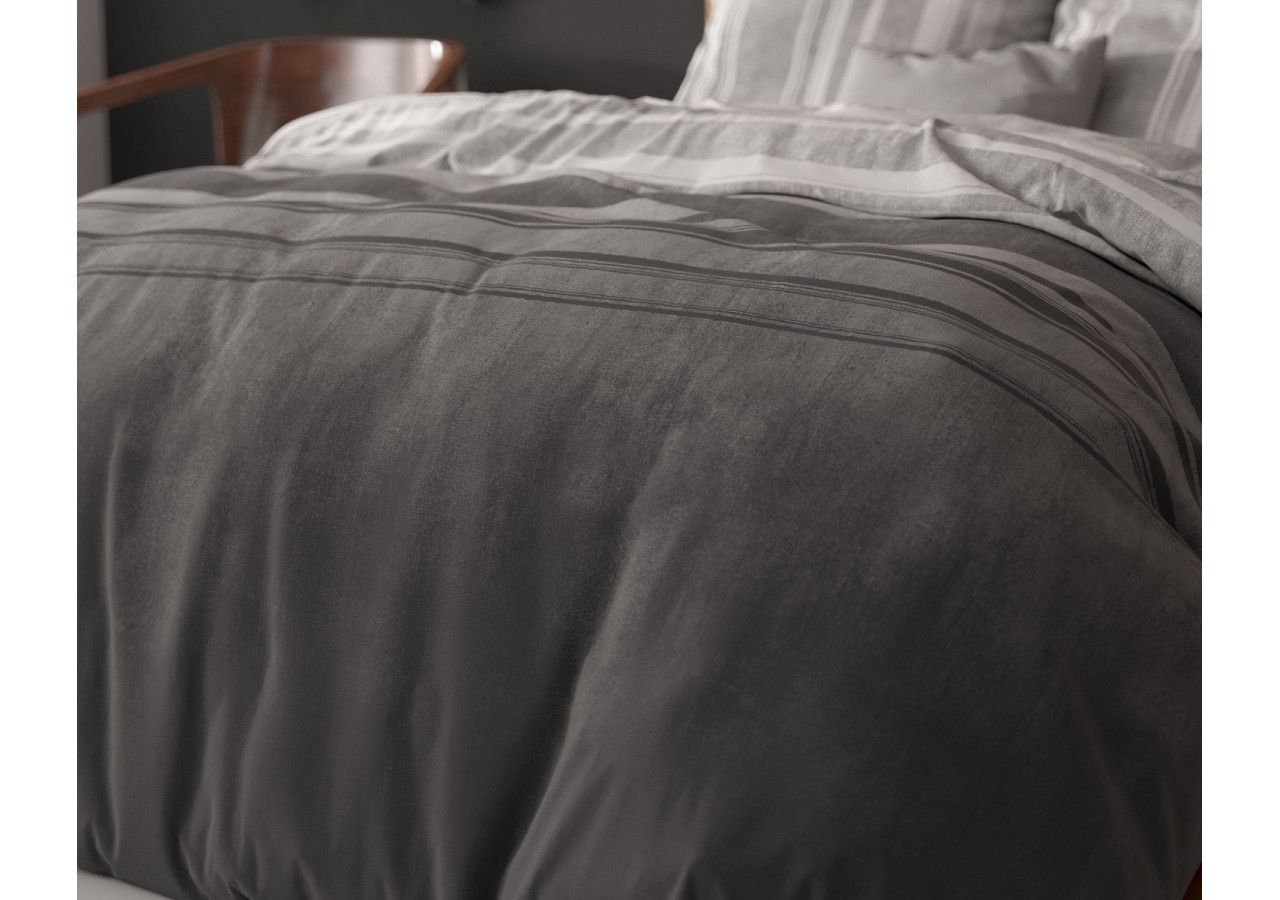 Housse de couette Moon Lights - Grise 200 x 220 cm - 15026691 - Sleeptime