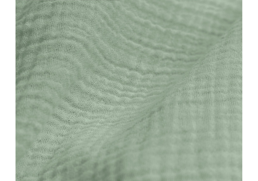 Housse de Couette Mousseline Verte - 140 x 220 cm en Coton - 17017064 - Dreamhouse Housse de Couette Mousseline Verte - 140 x 220 cm en Coton - 17017064 - Dreamhouse