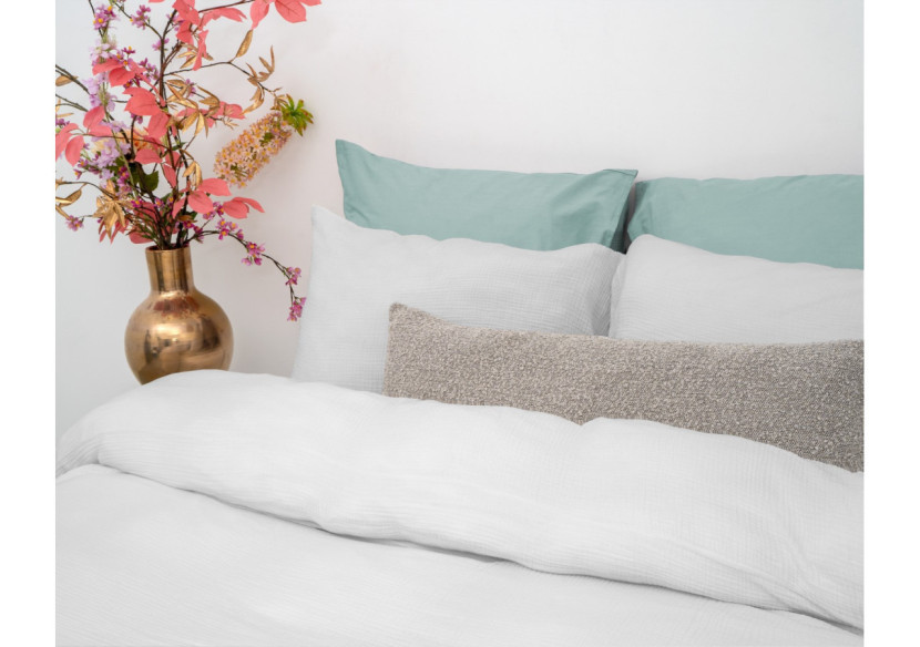 Housse de Couette Mousseline Blanche - Dimensions 240 x 220 cm - 17017063 - Dreamhouse Housse de Couette Mousseline Blanche - Dimensions 240 x 220 cm - 17017063 - Dreamhouse