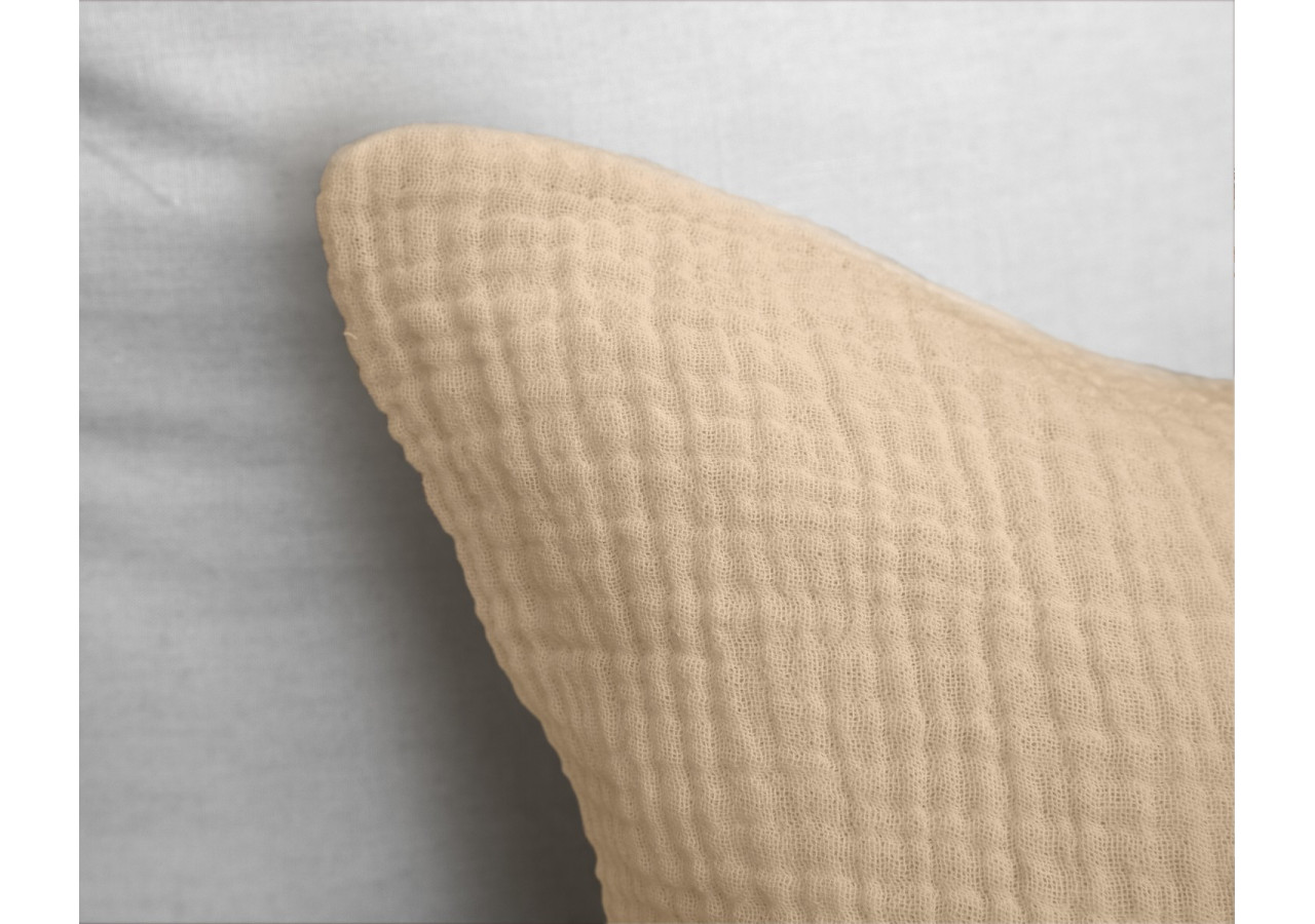 Housse de Couette Mousseline Zand - Dimensions 240 x 220 cm - 17017069 - Dreamhouse