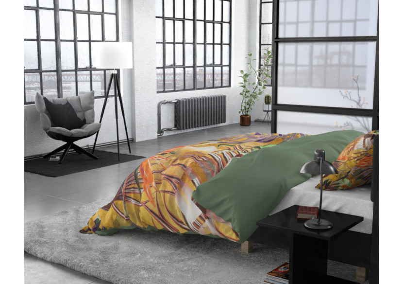 Housse de Couette Nature Fusion Jaune - Dimensions 140 x 220 cm - 15020660 - Dreamhouse