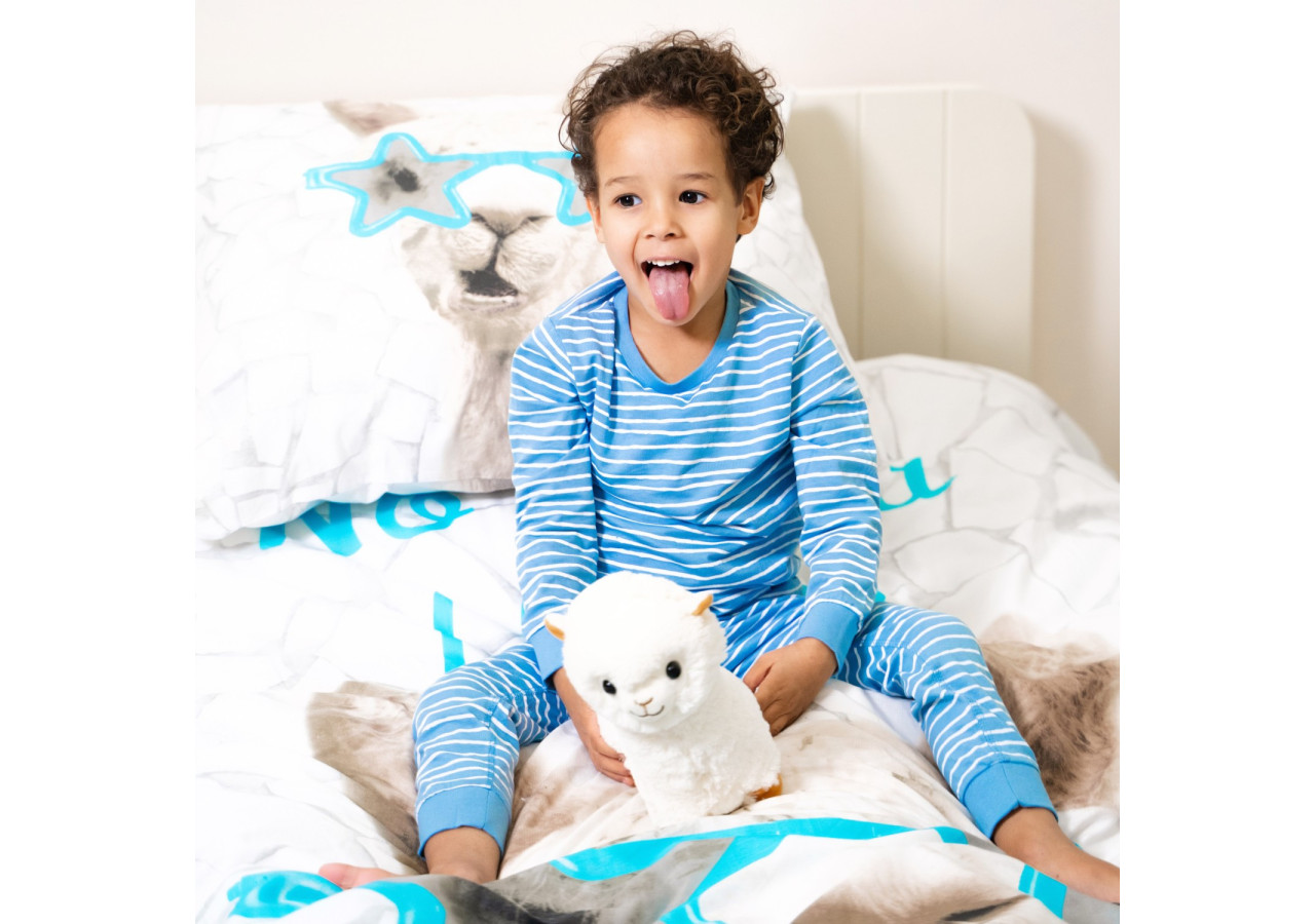 Housse de Couette No Drama Llama - 140 x 220 cm en Coton - 17015764 - Royal Textile