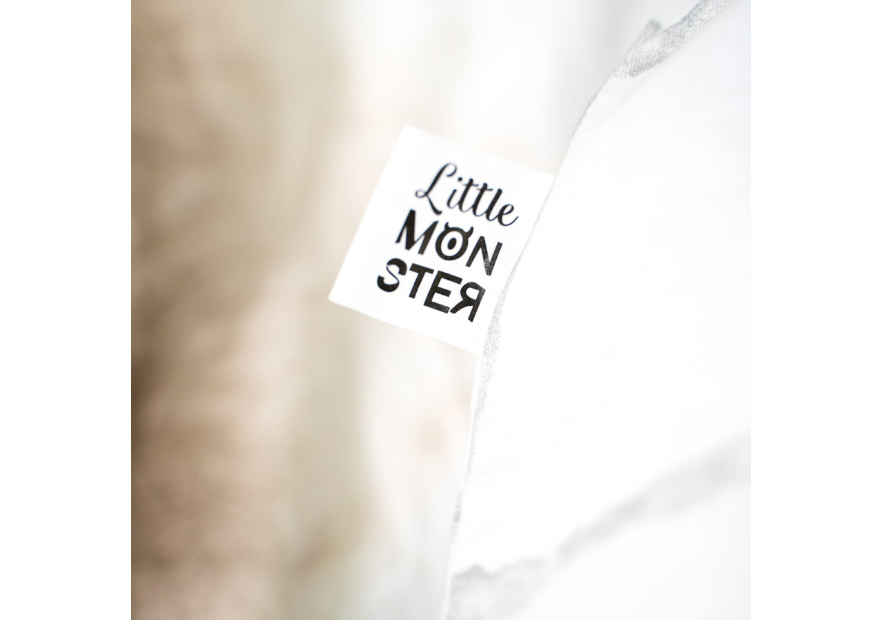 Housse de couette Little Monster - 155 x 220 cm en coton respirant - 17015766 - Royal Textile