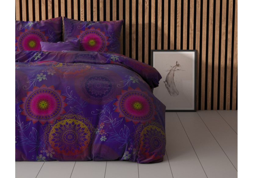 Housse de couette Sleeptime Elegance - 200 x 200/220 cm en mélange de coton - 17018363 - Sleeptime