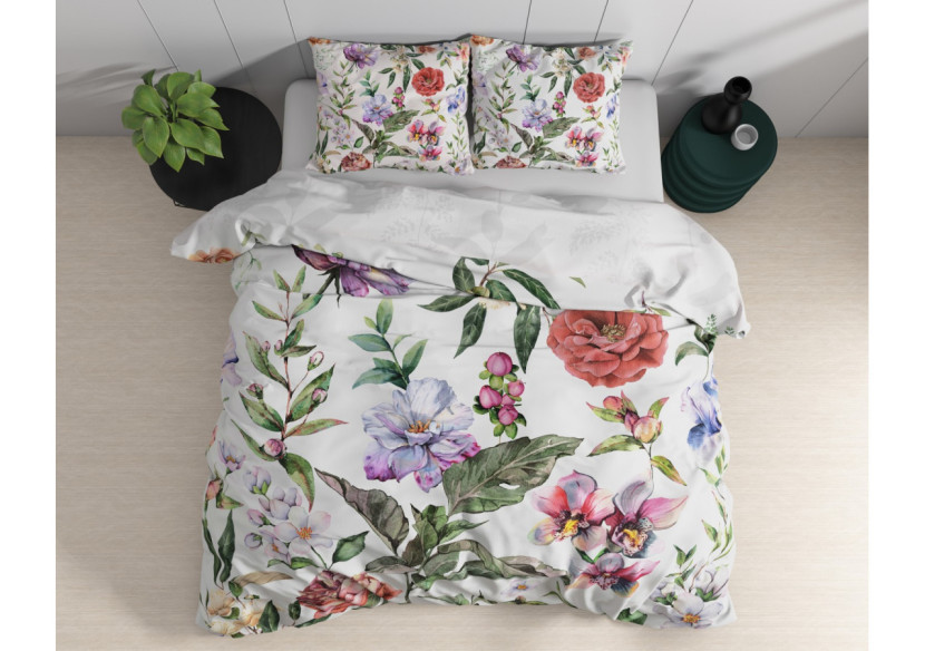 Housse de Couette Ophelia - Coton Satin 240 x 220 cm - 17016087 - Dreamhouse Housse de Couette Ophelia - Coton Satin 240 x 220 cm - 17016087 - Dreamhouse