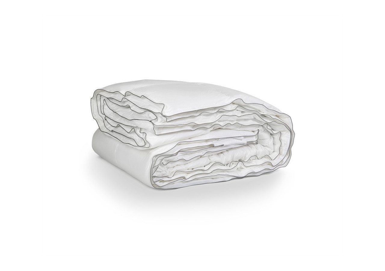 Couette 4 Saisons en Percale de Coton - 240 x 220 cm, confort optimal - 14018084 - Primaviera Deluxe