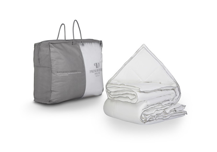 Couette 4 Saisons en Percale de Coton - 240 x 220 cm, confort optimal - 14018084 - Primaviera Deluxe