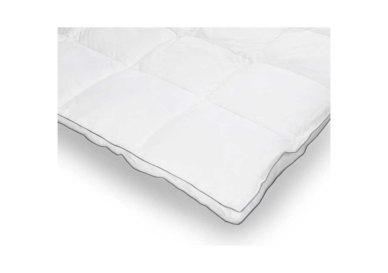 Couette Unique en Percale de Coton - 200 x 200 cm, confort optimal - 14018074 - Primaviera Deluxe