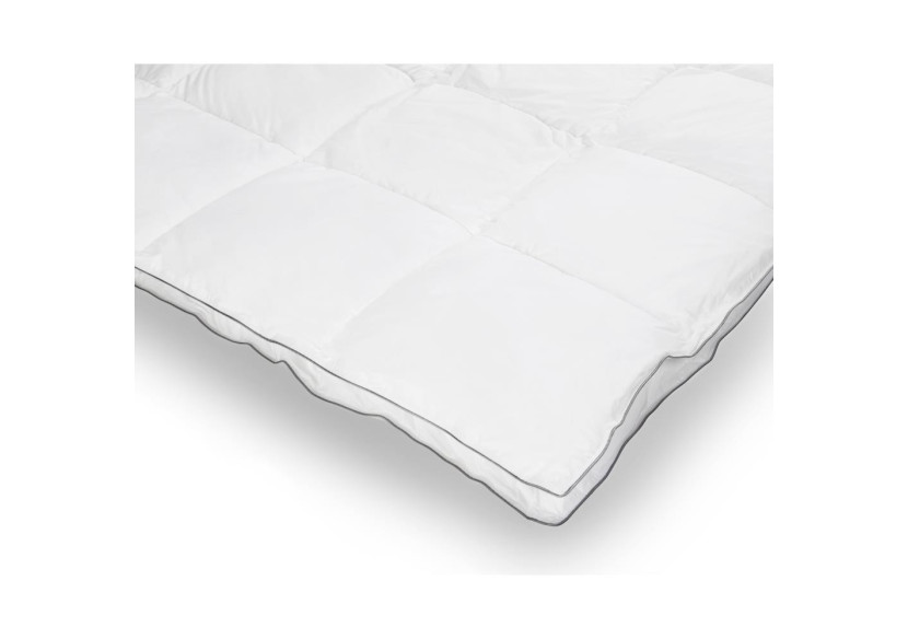 Couette Unique en Percale de Coton - 200 x 200 cm, confort optimal - 14018074 - Primaviera Deluxe