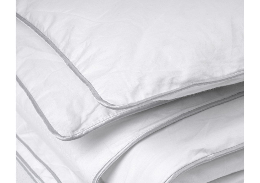 Couette d'Été Percale Touch - 200x200 cm, Blanc - 17019341 - Primaviera Deluxe