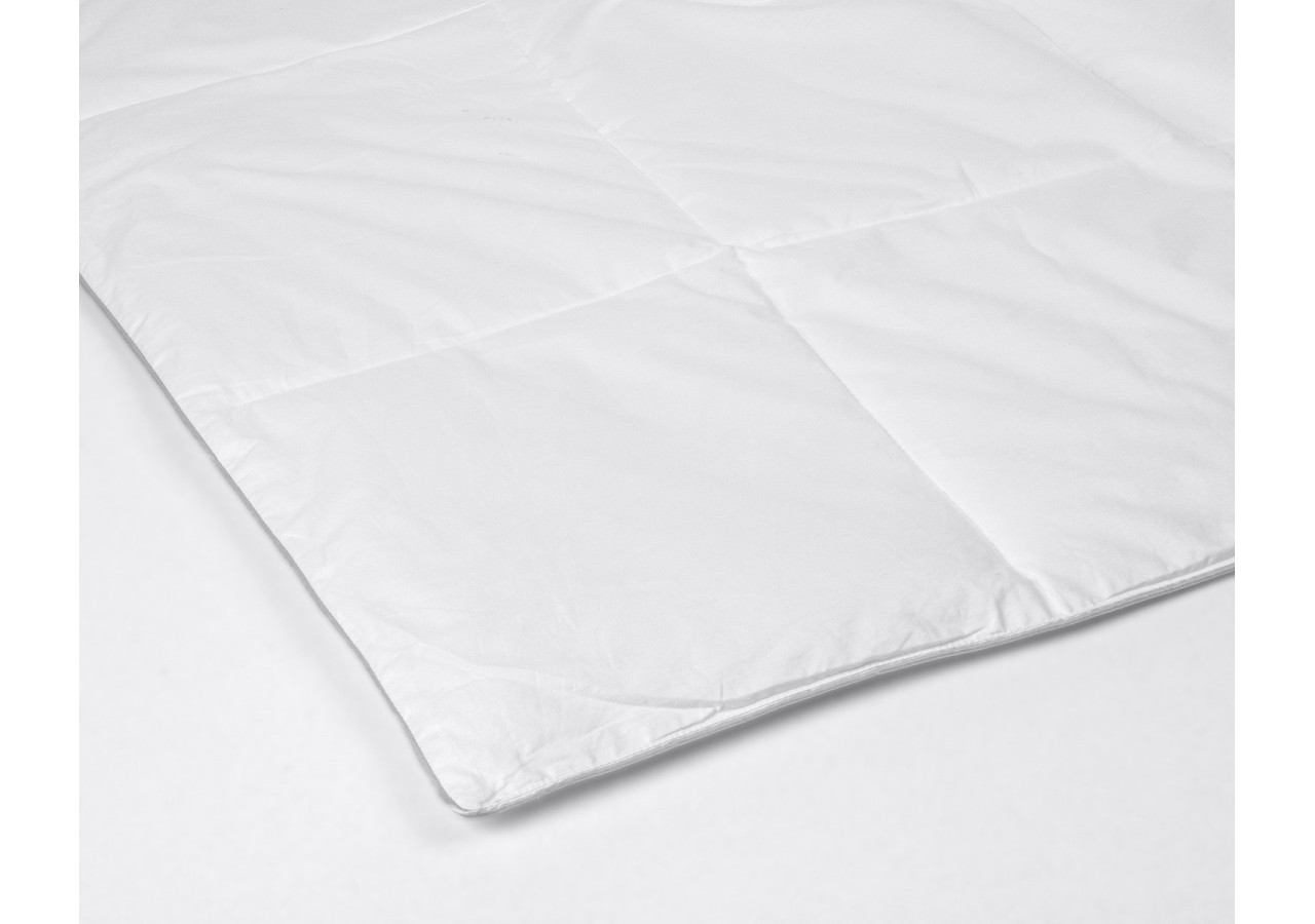 Couette d'Été Percale Touch - 200x200 cm, Blanc - 17019341 - Primaviera Deluxe