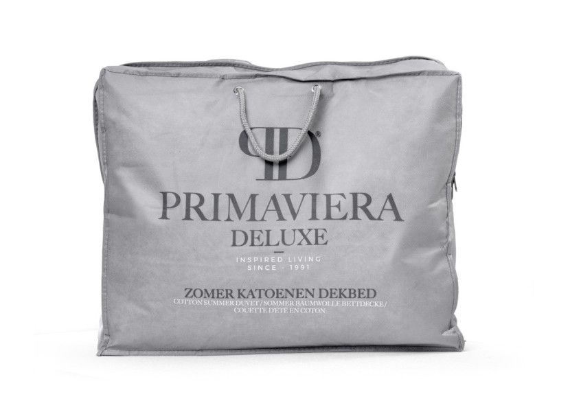 Couette d'été en Percale de Coton - 260 x 220 cm, légère et respirante - 17019345 - Primaviera Deluxe