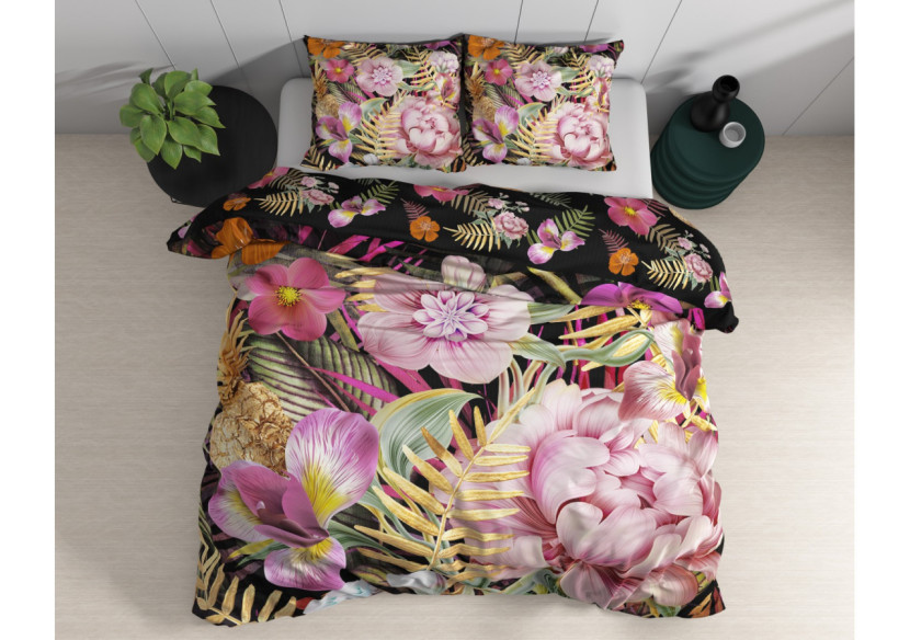 Housse de couette Petal Rose - 140 x 220 cm, design élégant - 17015824 - Dreamhouse