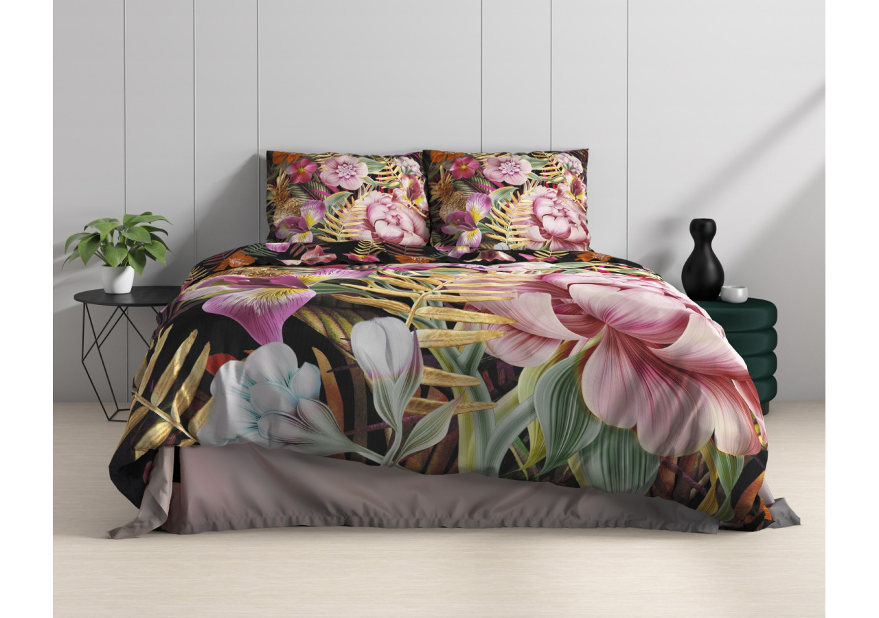 Housse de couette Petal Rose - 140 x 220 cm, design élégant - 17015824 - Dreamhouse