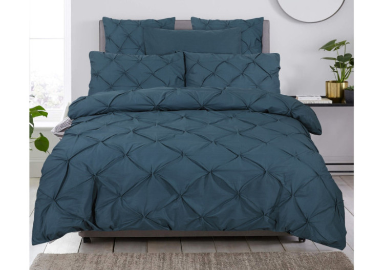 Housse de Couette Salvador Bleu - Coton 140 x 220 cm - 17014997 - Dreamhouse