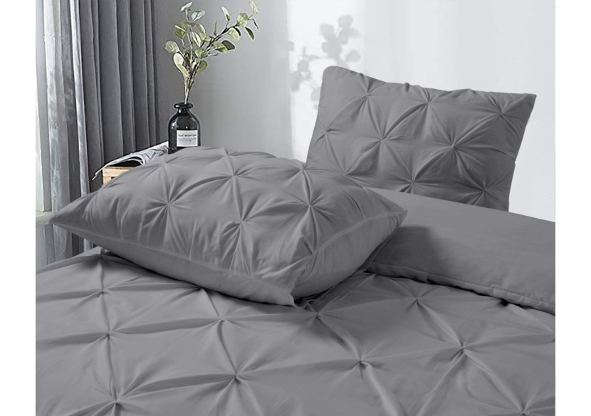 Housse de Couette Salvador - Gris 200 x 220 cm en Coton - 17016263 - Dreamhouse Housse de Couette Salvador - Gris 200 x 220 cm en Coton - 17016263 - Dreamhouse