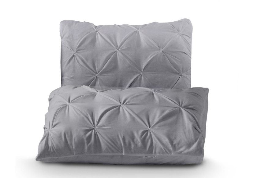 Housse de Couette Salvador - Gris 200 x 220 cm en Coton - 17016263 - Dreamhouse Housse de Couette Salvador - Gris 200 x 220 cm en Coton - 17016263 - Dreamhouse