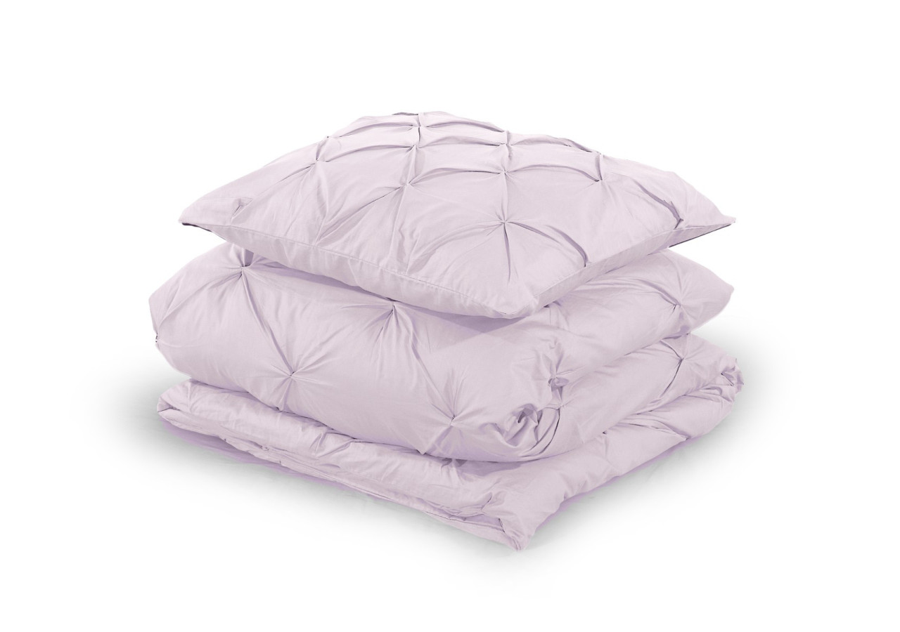 Housse de Couette Salvador Lila - 140 x 220 cm en Coton 100% - 17015000 - Dreamhouse