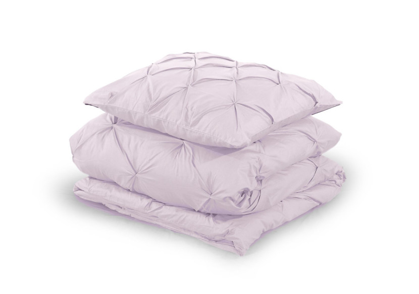 Housse de Couette Salvador Lila - 140 x 220 cm en Coton 100% - 17015000 - Dreamhouse