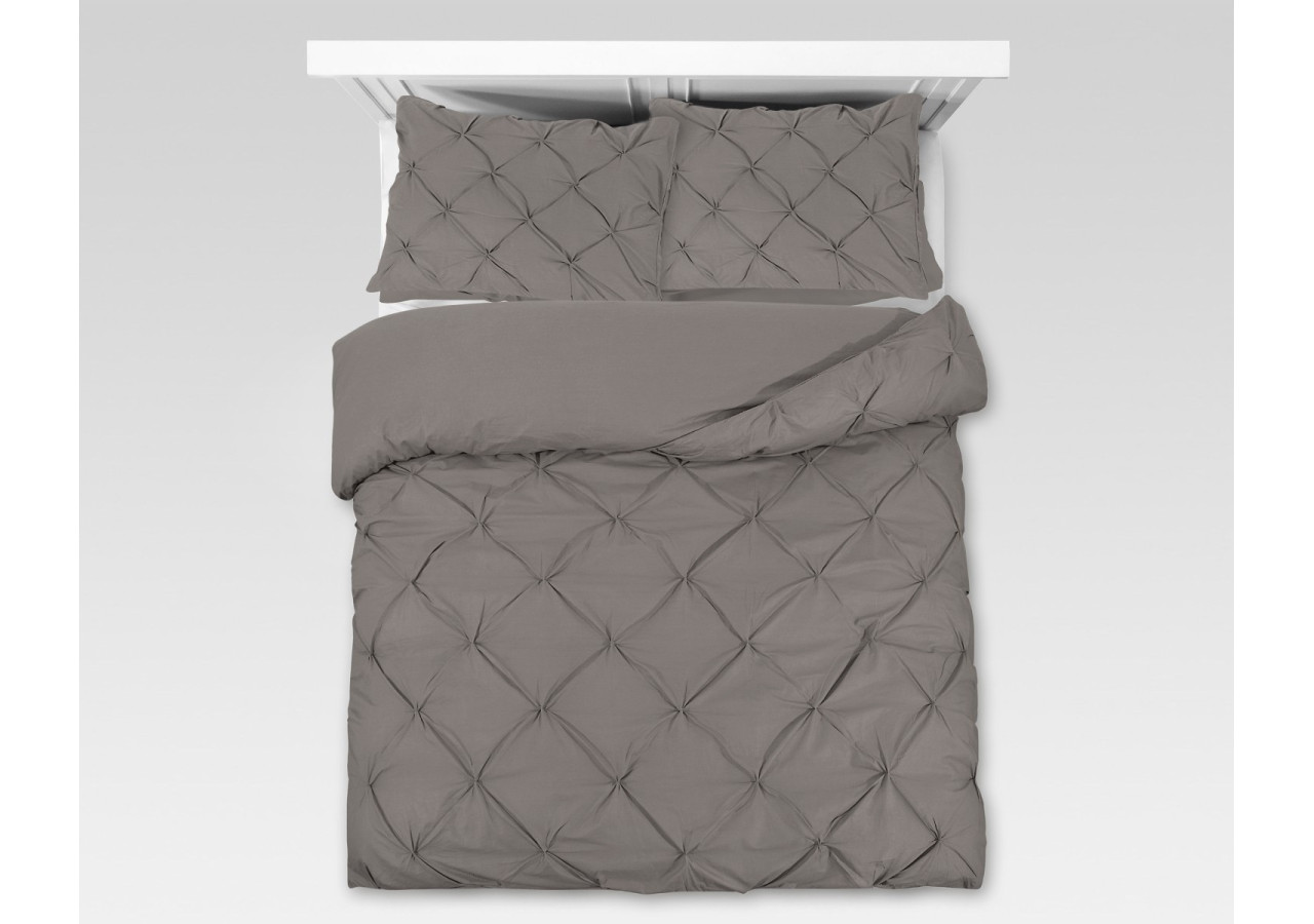 Housse de Couette Salvador Taupe - 140 x 220 cm en Coton 100% - 17014991 - Dreamhouse