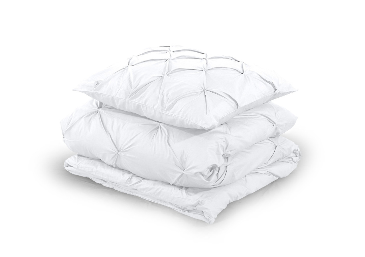 Housse de Couette Salvador Blanc - 140 x 220 cm en Coton 100% - 17014985 - Dreamhouse