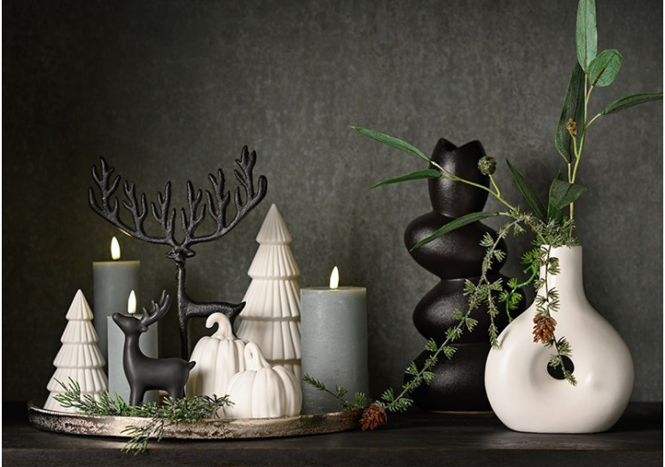 Assiette décorative en métal - Argent 35x1,8x35cm - 10033170 - WURM 2