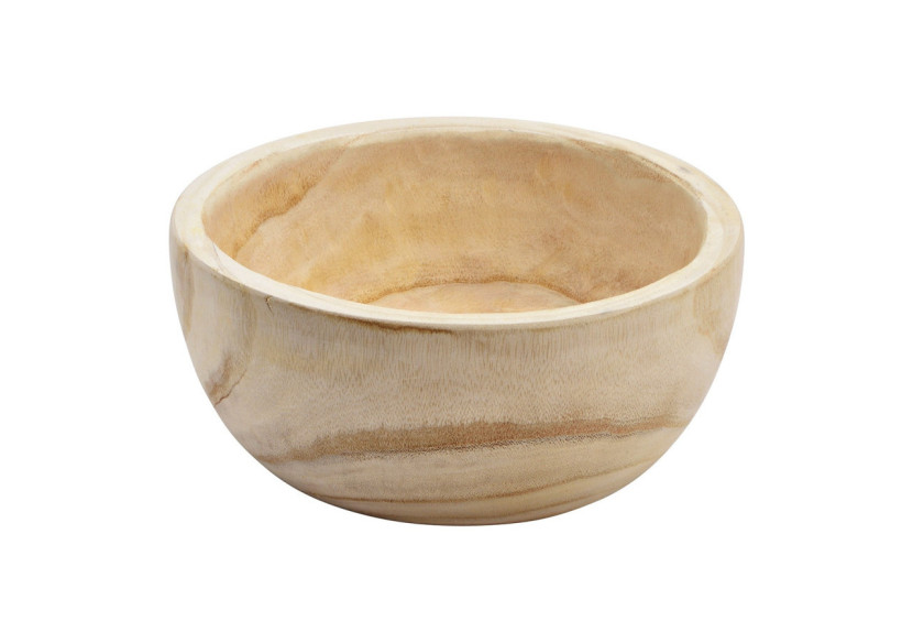 Bol en bois Paulownia - Naturel 25x11x25cm - 10035153 - WURM Bol en bois Paulownia - Naturel 25x11x25cm - 10035153 - WURM