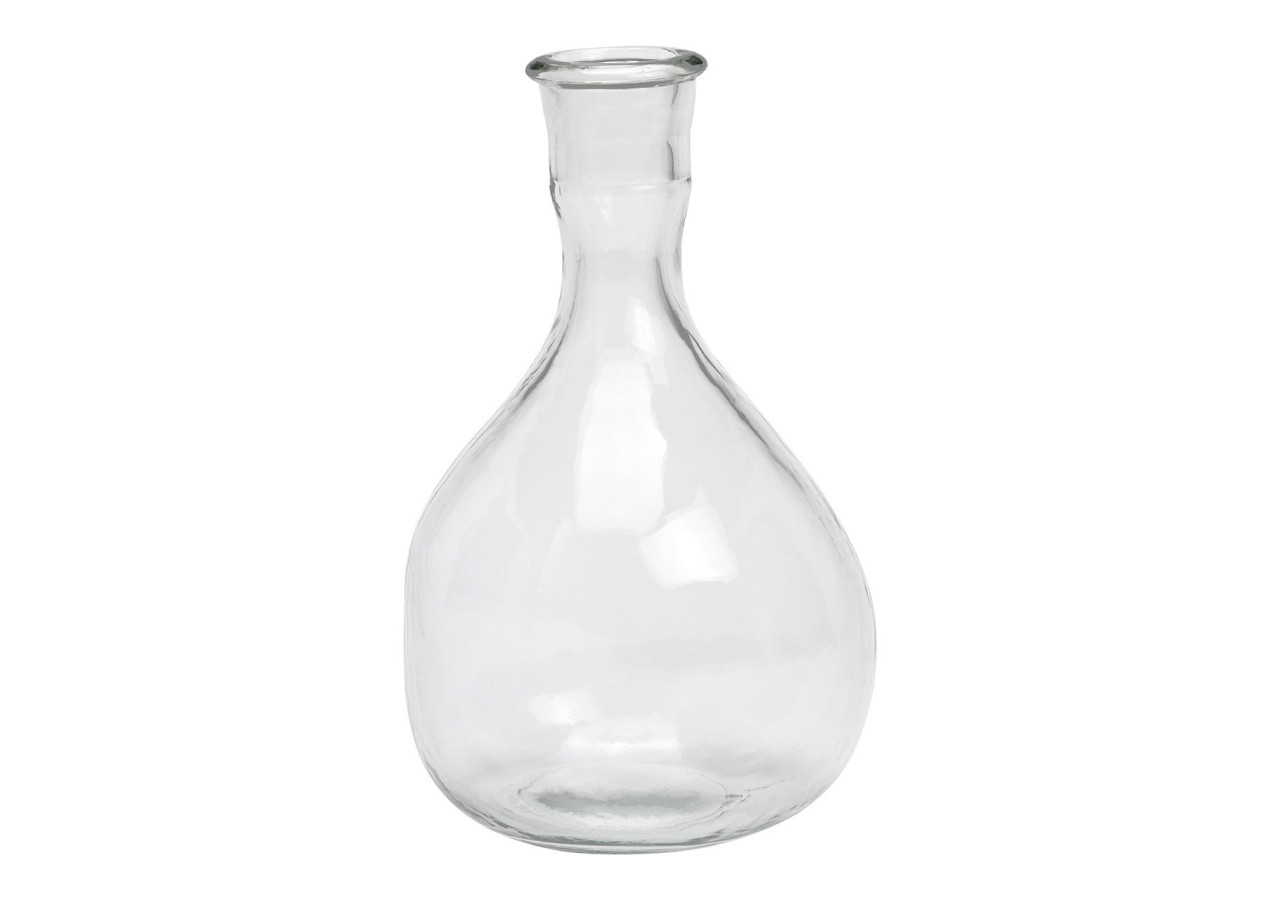 Vase en verre transparent - 14x24x14cm - 10035283 - WURM