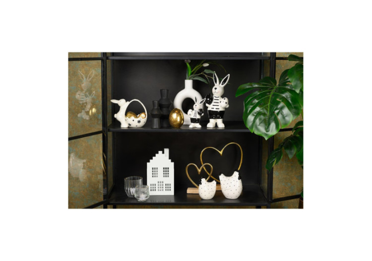 Lanterne en métal - Blanche en forme de maison 15x25x9cm - 10035368 - WURM 2