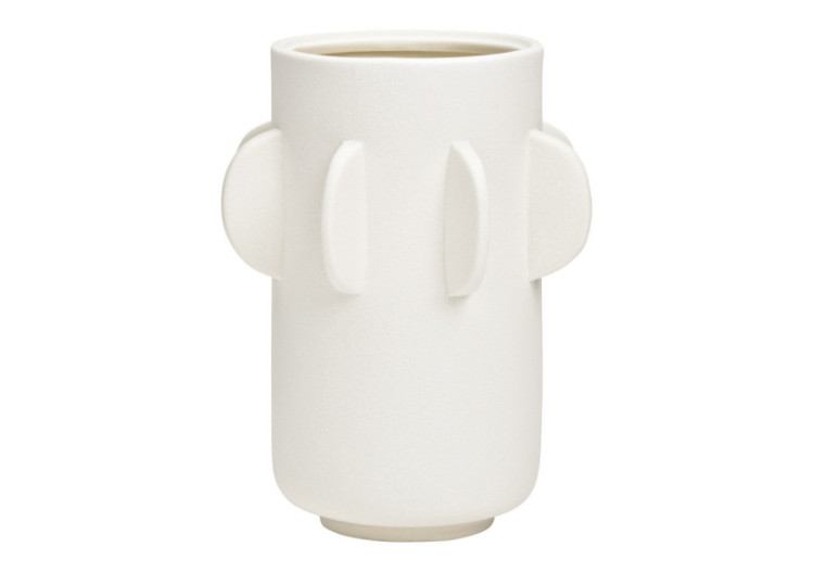 Vase en porcelaine blanche - Dimensions 15x15x20cm - 10035406 - WURM