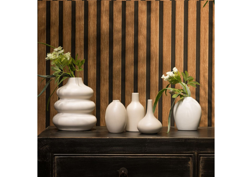 Set de 3 vases en céramique grise - Dimensions variées - 10035451 - WURM Set de 3 vases en céramique grise - Dimensions variées - 10035451 - WURM