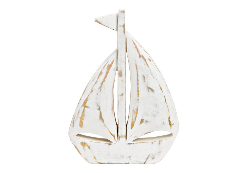 Support voilier en bois de mangue - Dimensions 22x30x3,5cm - 10035760 - WURM