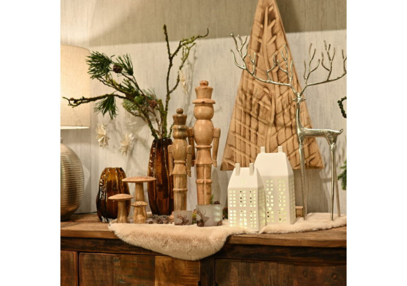 Casse-noisette en bois de mango naturel - Élégance artisanale - 10037016 - WURM