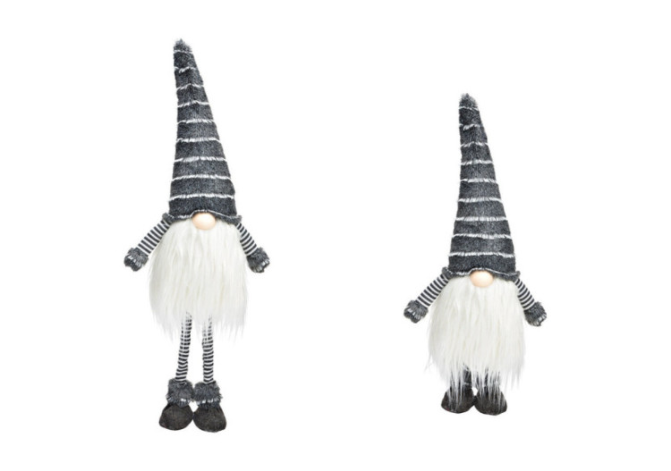 Wichtel avec jambes télescopiques - Gris 21x70x14cm - 10038146 - WURM